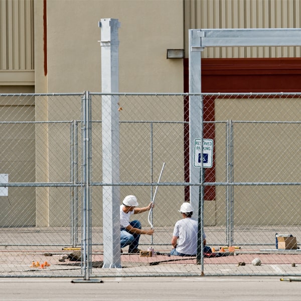 how long can i rent the temporary fence for my building site or event in Saxton PA